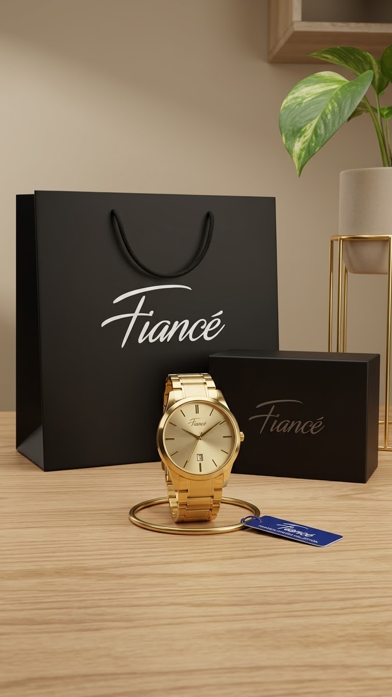 ساعت Fianceطلایی |مدلGF1004