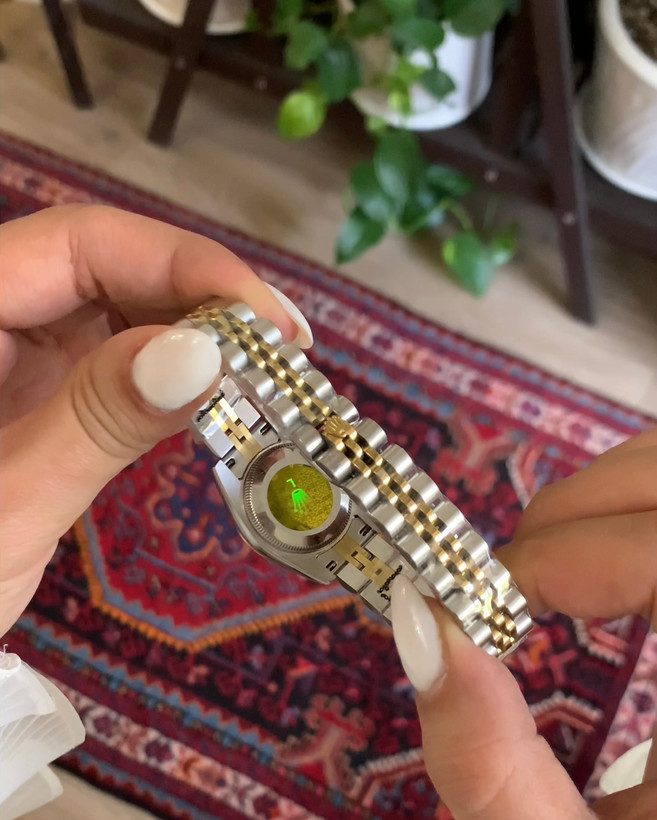 ساعت رولکس صفحه سبز