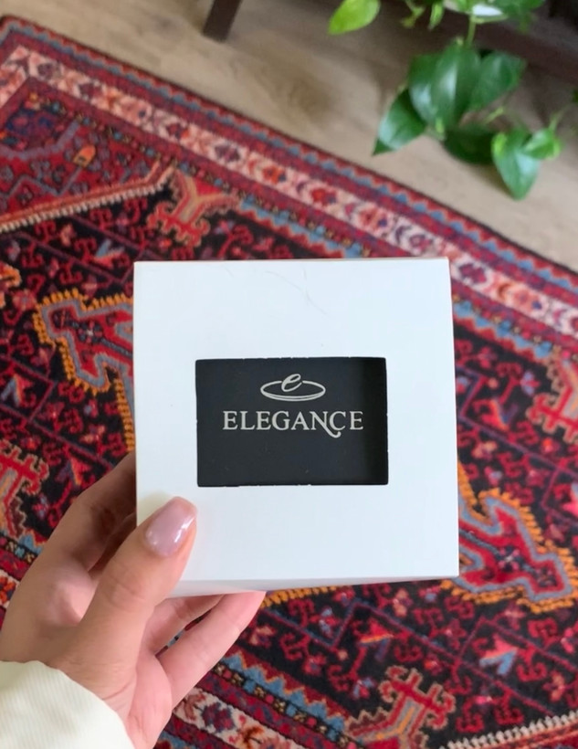 ساعت الگانس بند چرمی سه موتور فعال
