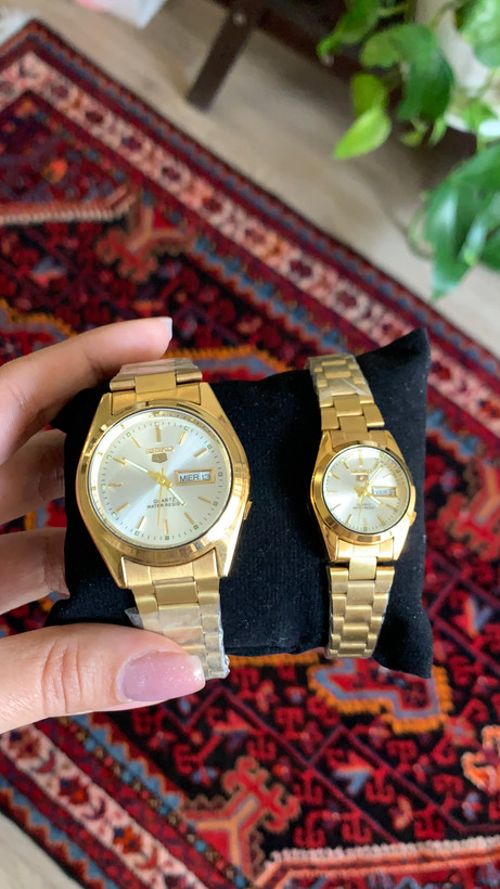 ساعت ست مارک سیکو پنج