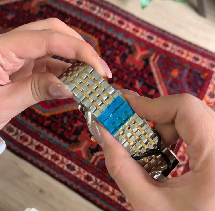 ساعت مچی زنانه و مردانه ست دو رنگ استیل صفحه سبز|مارک سیتیزن